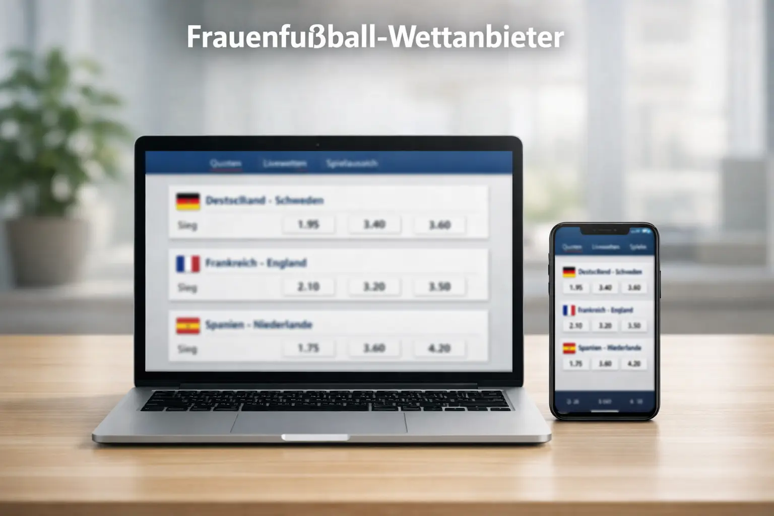 Frauenfußball Wettanbieter