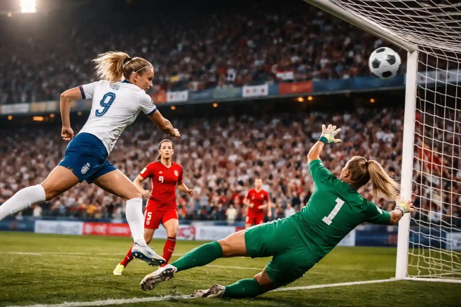 Torwetten im Frauenfußball